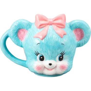 Swimmer Face Mug Hugly The Bear Blue With Box 200ml - Kawaii Toys